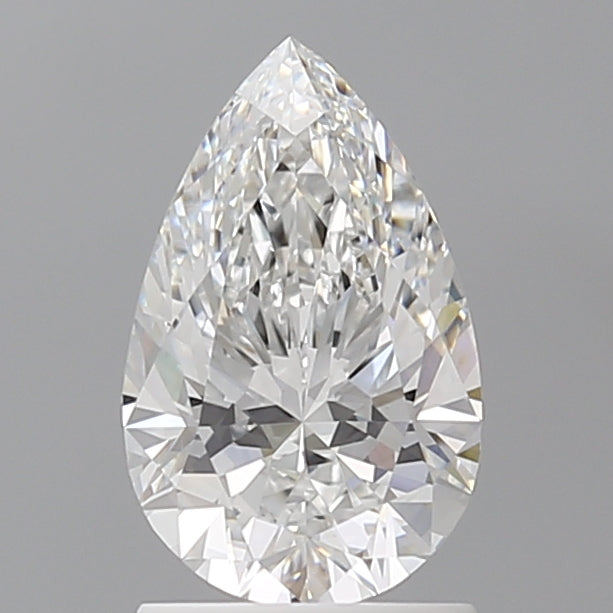 1.52 Carat Pear Shaped, Ideal Cut, E Color, VVS2 Clarity, IGI Certified Lab Grown Diamond
