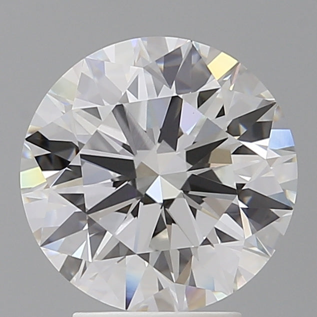 3.58 Carat Round Shaped, Ideal Cut, E Color, VVS2 Clarity, IGI Certified Lab Grown Diamond