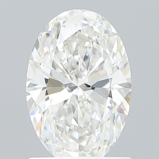 1.28 Carat Oval Shaped, Ideal Cut, E Color, VVS2 Clarity, IGI Certified Lab Grown Diamond