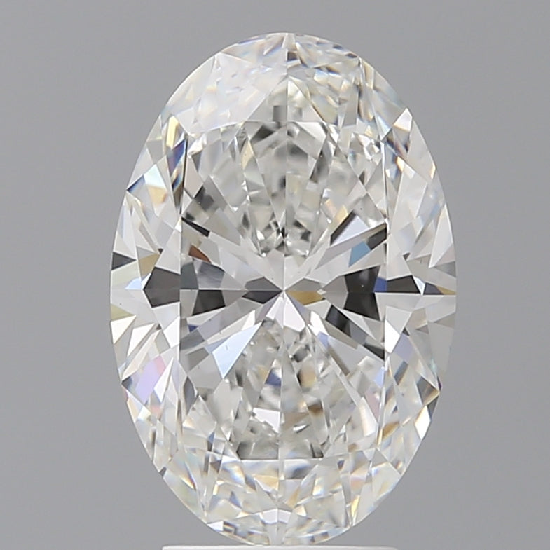 4.01 Carat Oval Shaped, Ideal Cut, F Color, VVS2 Clarity, IGI Certified Lab Grown Diamond
