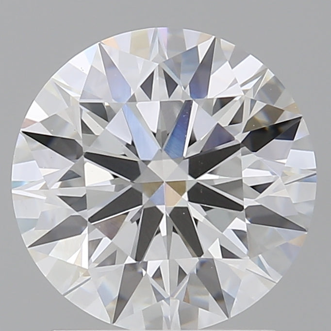 2.02 Carat Round Shaped, Ideal Cut, E Color, VVS2 Clarity, IGI Certified Lab Grown Diamond