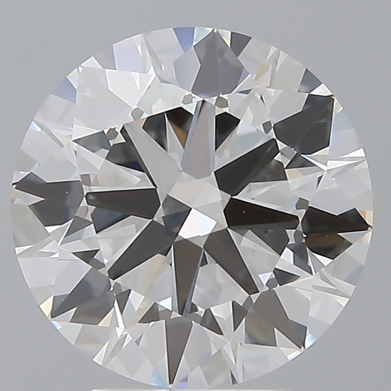 4.53 Carat Round Shaped, Ideal Cut, E Color, VVS2 Clarity, IGI Certified Lab Grown Diamond