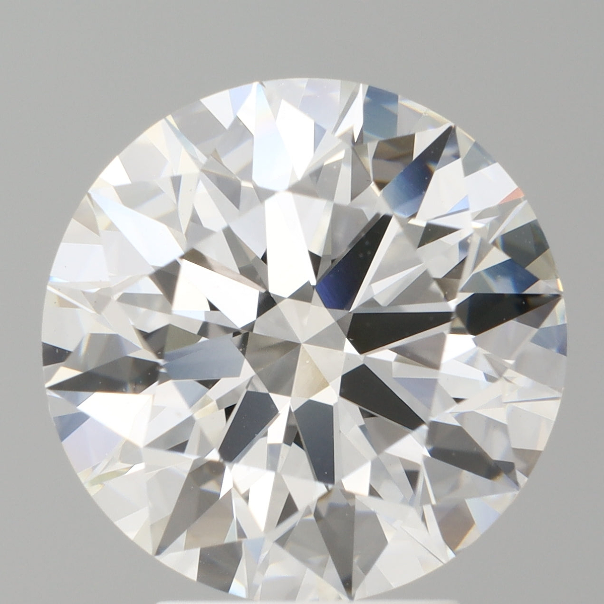 4.09 Carat Round Shaped, Ideal Cut, E Color, VVS2 Clarity, IGI Certified Lab Grown Diamond