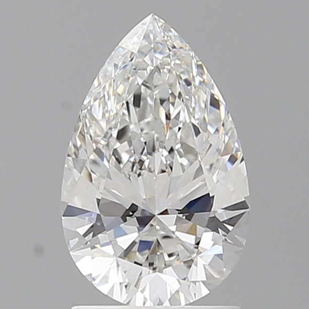 1.59 Carat Pear Shaped, Ideal Cut, E Color, VVS2 Clarity, IGI Certified Lab Grown Diamond
