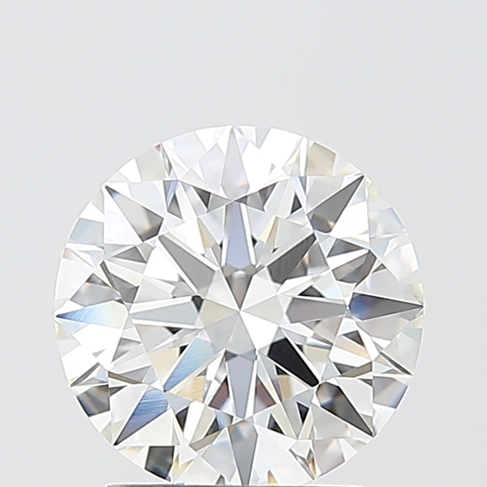 2.09 Carat Round Shaped, Ideal Cut, E Color, VVS2 Clarity, IGI Certified Lab Grown Diamond