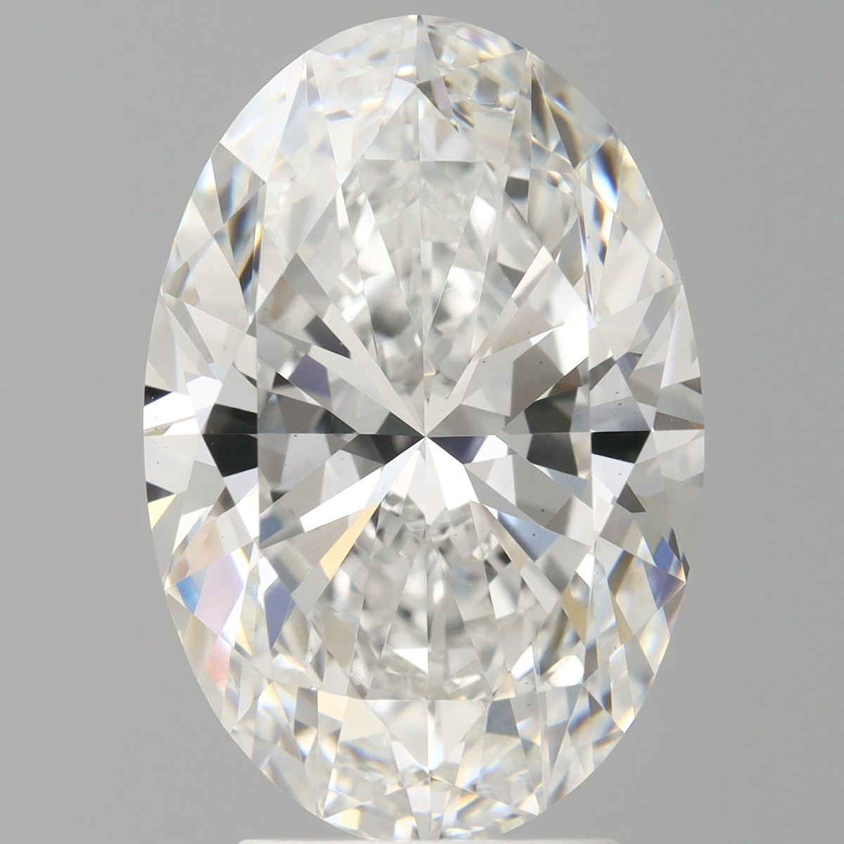 4.04 Carat Oval Shaped, Ideal Cut, E Color, VVS2 Clarity, IGI Certified Lab Grown Diamond