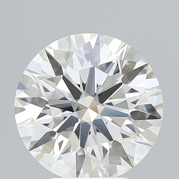5.08 Carat Round Shaped, Ideal Cut, G Color, VVS2 Clarity, IGI Certified Lab Grown Diamond