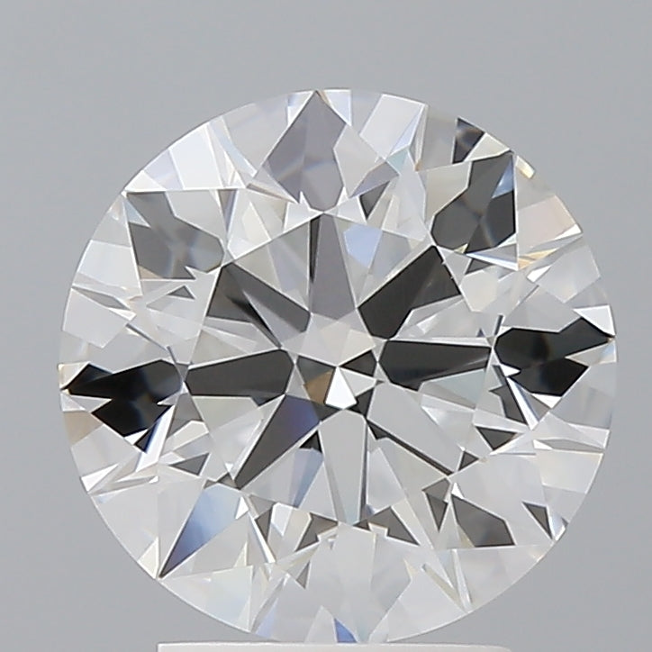 3.08 Carat Round Shaped, Ideal Cut, F Color, VVS2 Clarity, IGI Certified Lab Grown Diamond