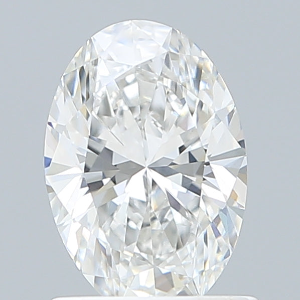 1.09 Carat Oval Shaped, Ideal Cut, D Color, VVS2 Clarity, IGI Certified Lab Grown Diamond