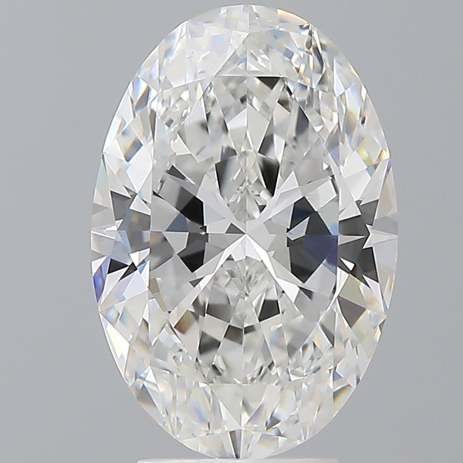 4.50 Carat Oval Shaped, Ideal Cut, E Color, VS1 Clarity, IGI Certified Lab Grown Diamond