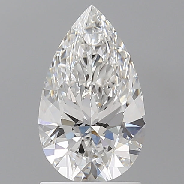 1.50 Carat Pear Shaped, Ideal Cut, E Color, VVS2 Clarity, IGI Certified Lab Grown Diamond