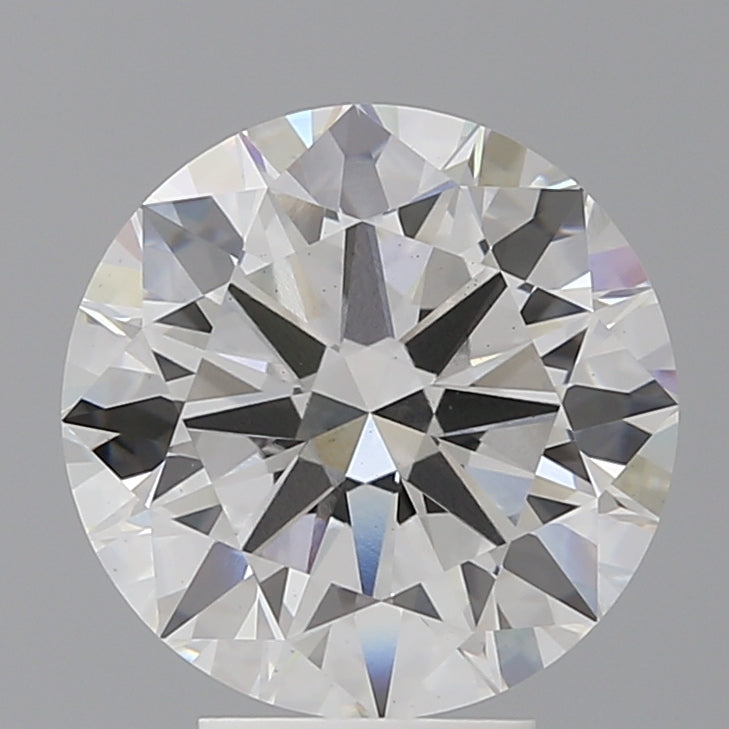5.04 Carat Round Shaped, Excellent Cut, F Color, VS1 Clarity, IGI Certified Lab Grown Diamond