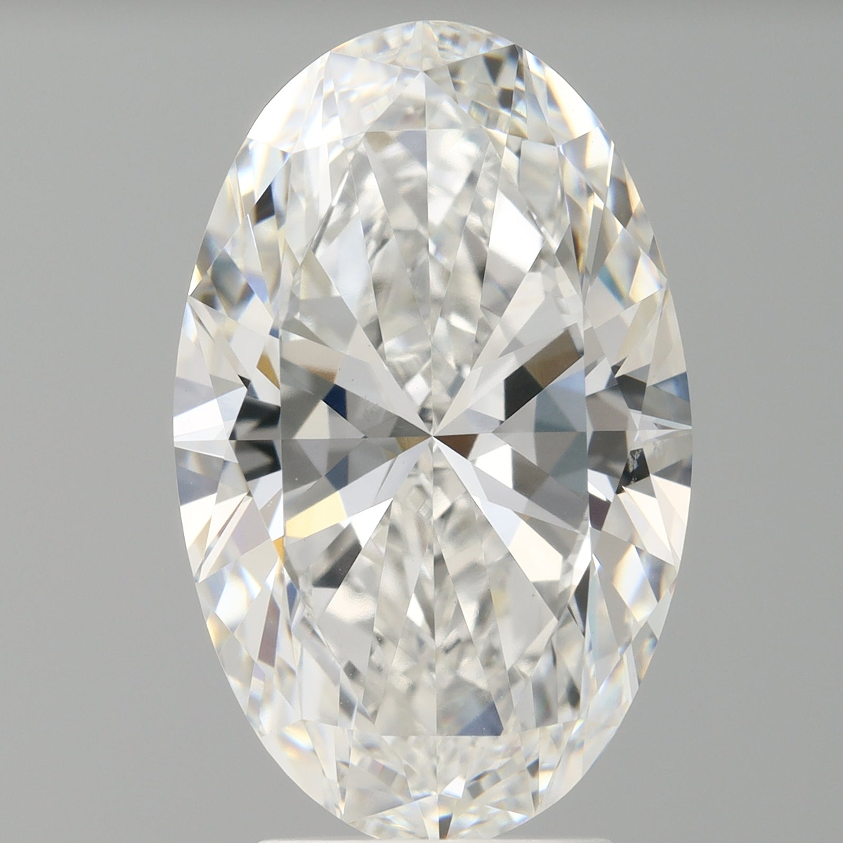 4.08 Carat Oval Shaped, Ideal Cut, E Color, VVS2 Clarity, IGI Certified Lab Grown Diamond