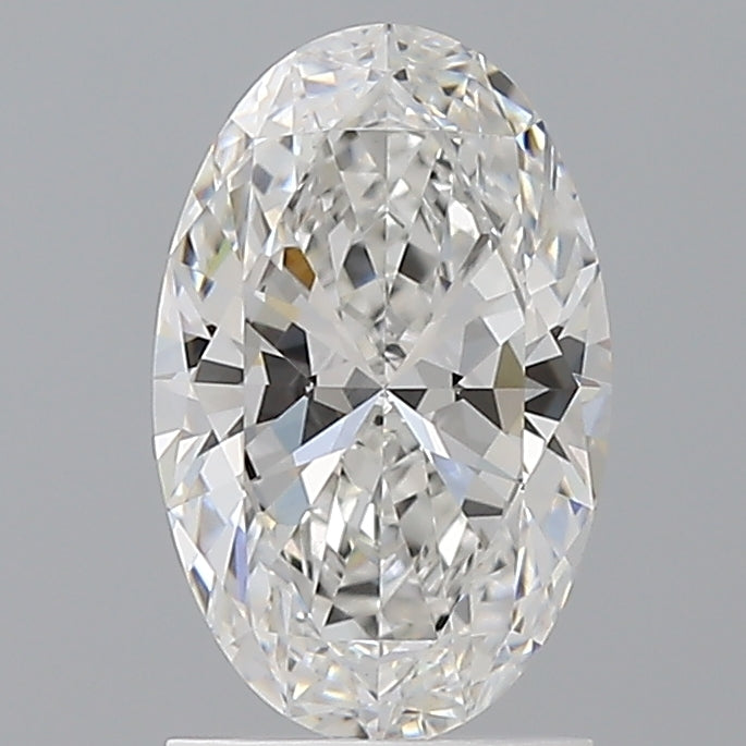 1.60 Carat Oval Shaped, Ideal Cut, E Color, VVS2 Clarity, IGI Certified Lab Grown Diamond