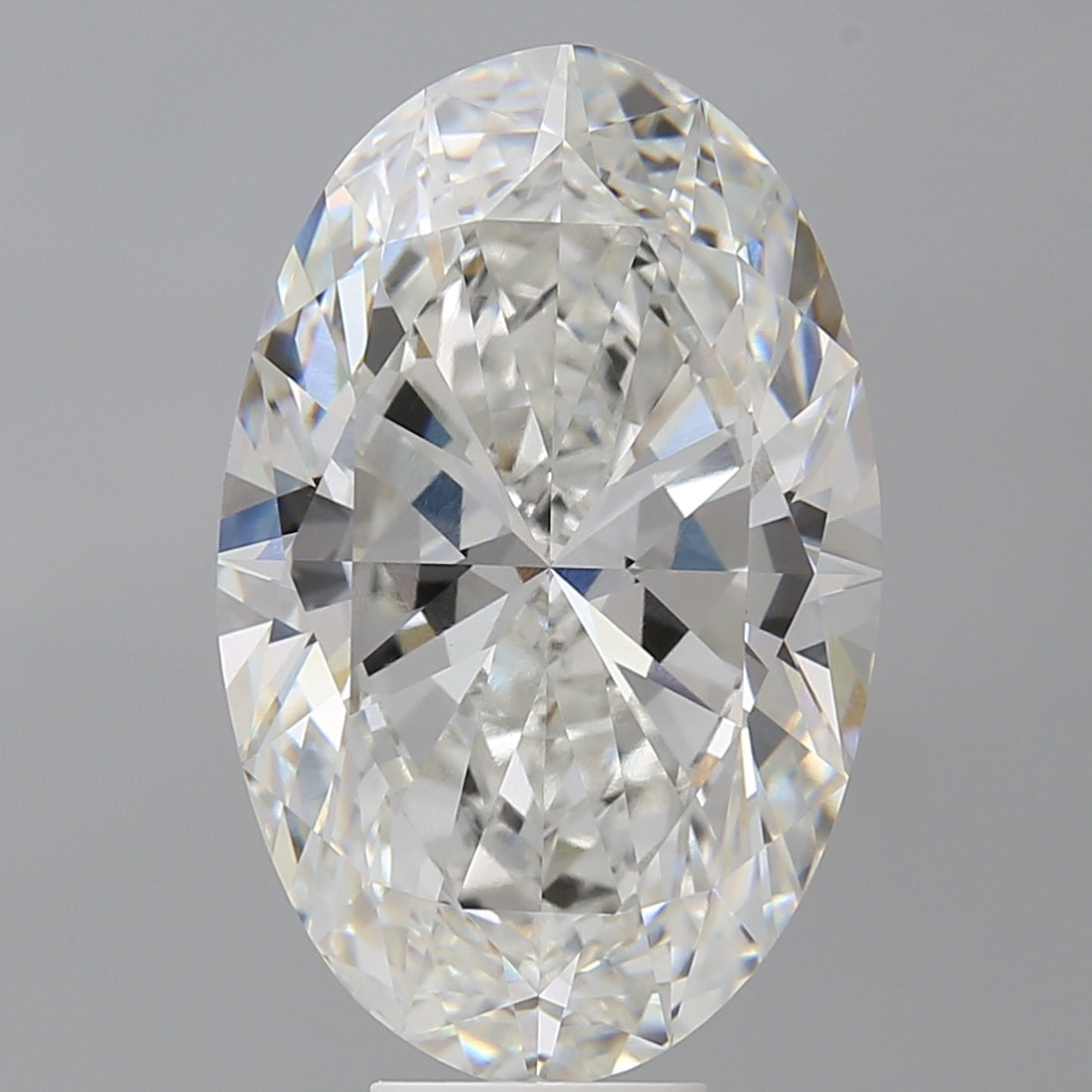 9.56 Carat Oval Shaped, Ideal Cut, F Color, VVS2 Clarity, IGI Certified Lab Grown Diamond