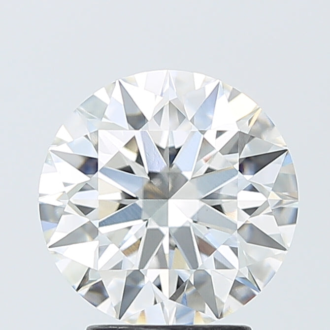 3.09 Carat Round Shaped, Ideal Cut, F Color, VVS2 Clarity, IGI Certified Lab Grown Diamond