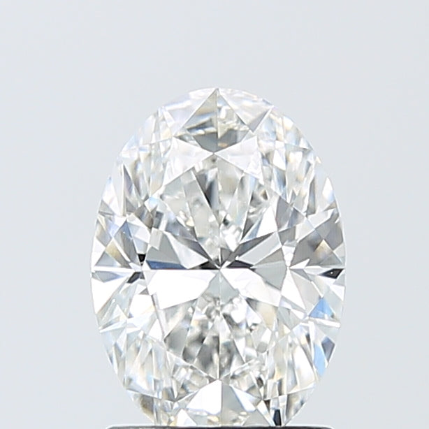 1.60 Carat Oval Shaped, Ideal Cut, E Color, VVS2 Clarity, IGI Certified Lab Grown Diamond