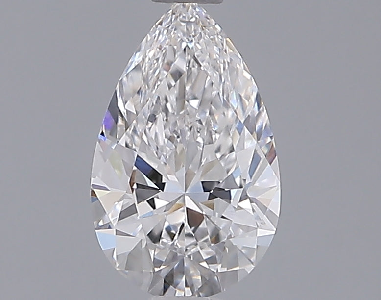 1.00 Carat Pear Shaped, Ideal Cut, D Color, IF Clarity, IGI Certified Lab Grown Diamond