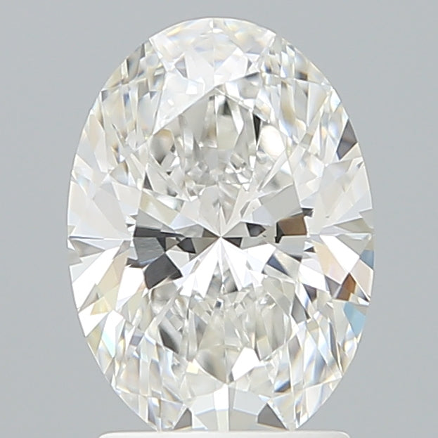 2.08 Carat Oval Shaped, Ideal Cut, E Color, VVS2 Clarity, IGI Certified Lab Grown Diamond