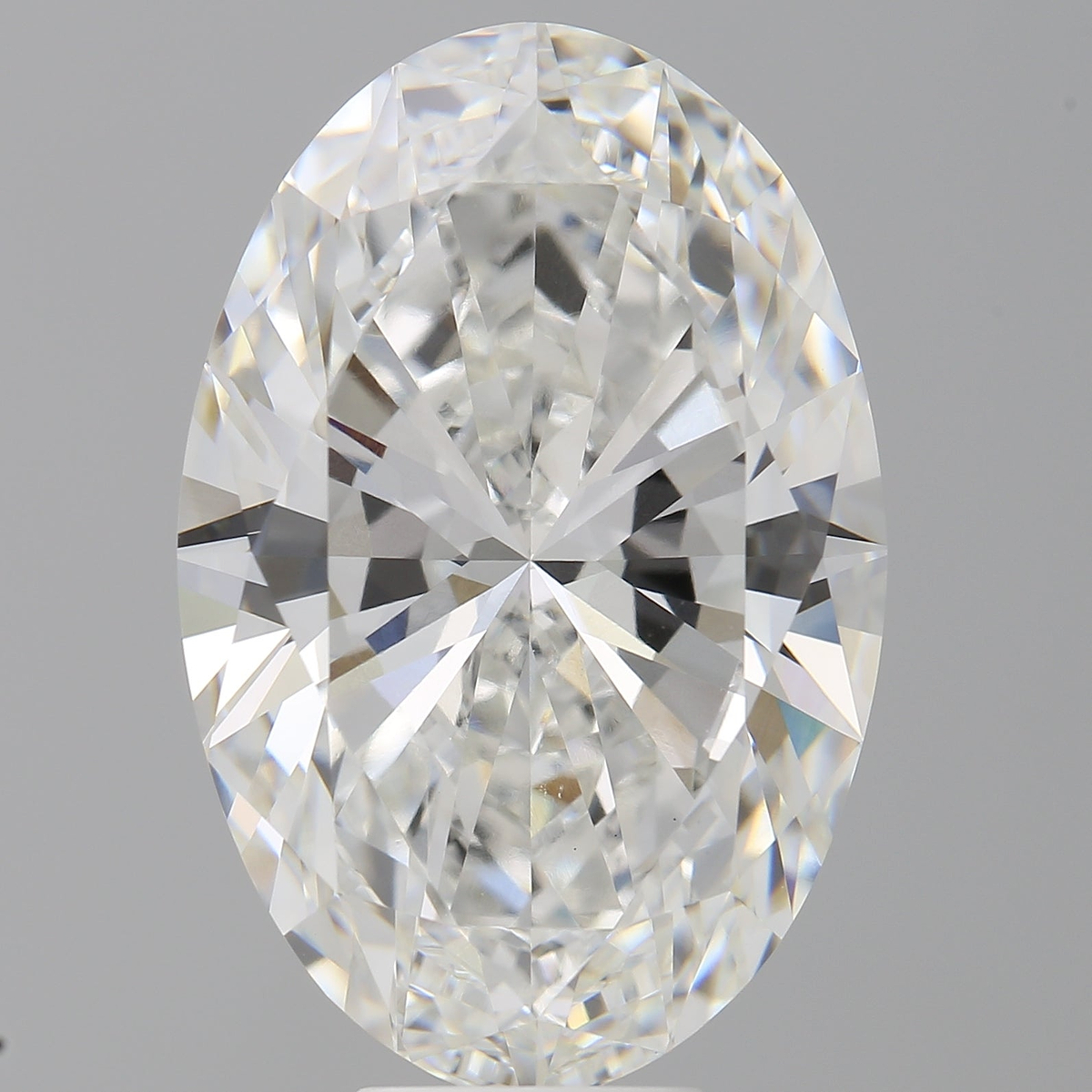 10.10 Carat Oval Shaped, Ideal Cut, F Color, VVS2 Clarity, IGI Certified Lab Grown Diamond