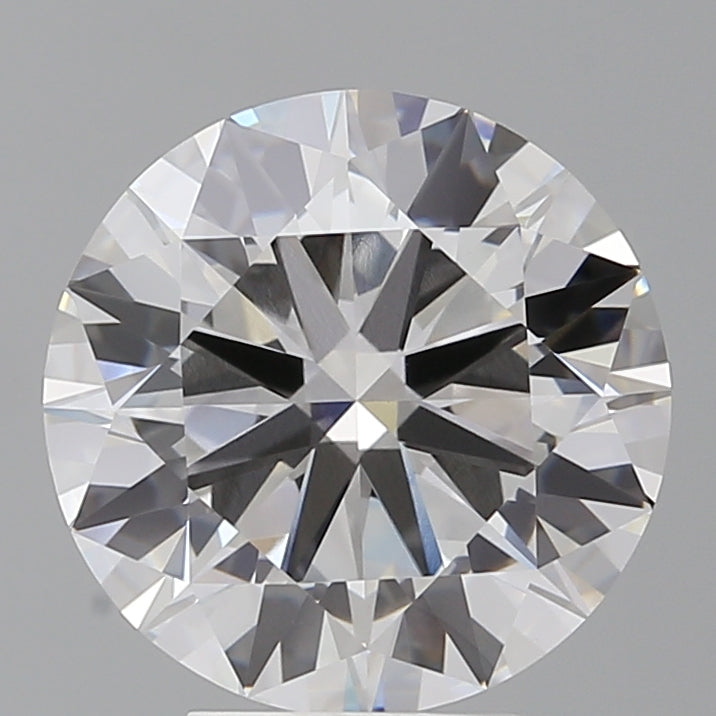 5.04 Carat Round Shaped, Excellent Cut, E Color, VVS2 Clarity, IGI Certified Lab Grown Diamond