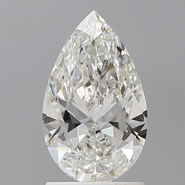 1.50 Carat Pear Shaped, Ideal Cut, G Color, VVS2 Clarity, IGI Certified Lab Grown Diamond