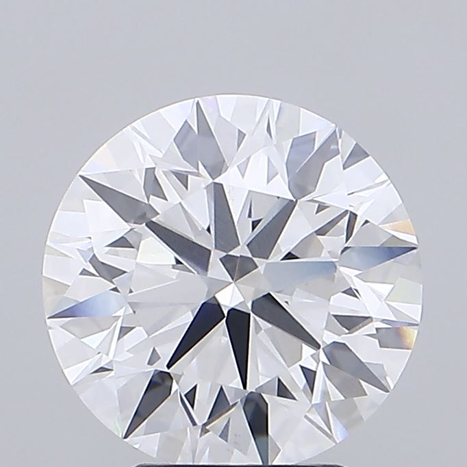 4.55 Carat Round Shaped, Ideal Cut, D Color, VVS2 Clarity, IGI Certified Lab Grown Diamond