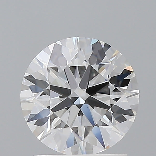 1.57 Carat Round Shaped, Ideal Cut, D Color, VVS2 Clarity, IGI Certified Lab Grown Diamond