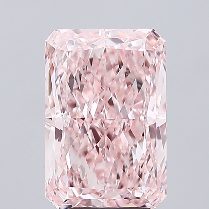 5.02 Carat Radiant Shaped, Excellent Cut, VVS2 Clarity, IGI Certified Lab Grown Diamond