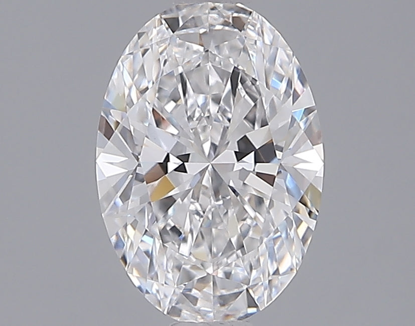 1.56 Carat Oval Shaped, Ideal Cut, D Color, VVS2 Clarity, IGI Certified Lab Grown Diamond