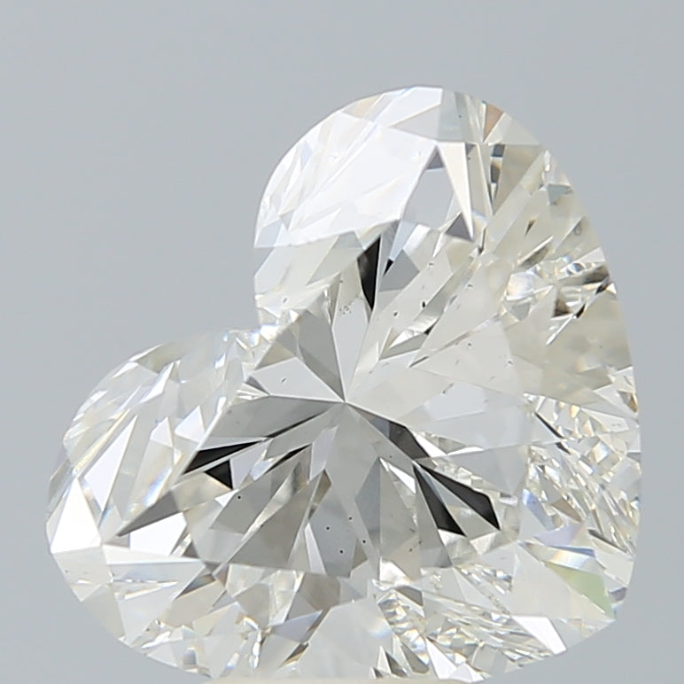 6.59 Carat Heart Shaped, Excellent Cut, G Color, VS1 Clarity, IGI Certified Lab Grown Diamond