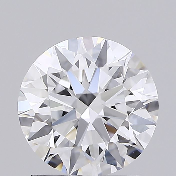 1.58 Carat Round Shaped, Ideal Cut, D Color, VS1 Clarity, IGI Certified Lab Grown Diamond