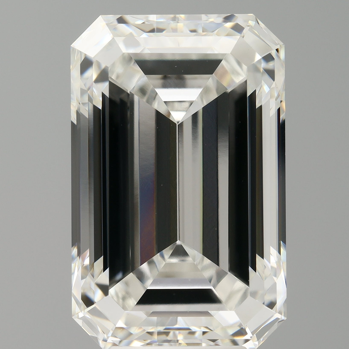 8.02 Carat Emerald Shaped, Ideal Cut, F Color, VVS2 Clarity, IGI Certified Lab Grown Diamond