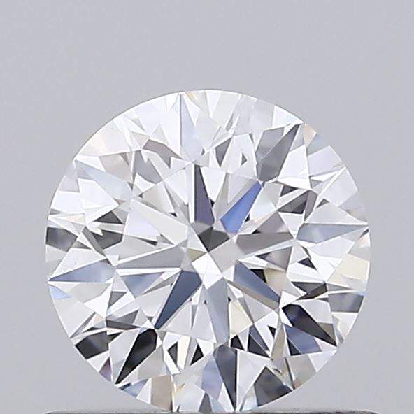 0.53 Carat Round Shaped, Ideal Cut, D Color, VS1 Clarity, IGI Certified Lab Grown Diamond