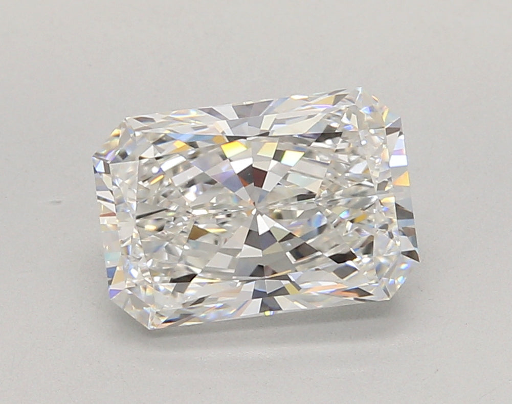 2.91 Carat Radiant Shaped, Ideal Cut, E Color, VVS2 Clarity, IGI Certified Lab Grown Diamond