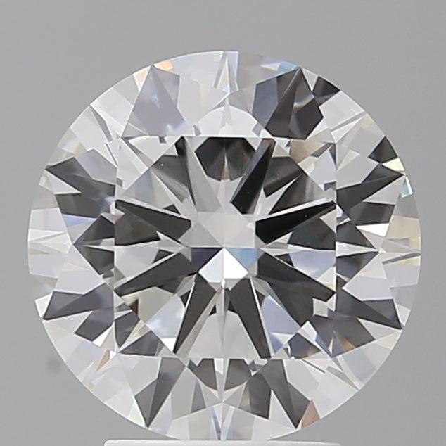 3.53 Carat Round Shaped, Excellent Cut, E Color, VVS2 Clarity, IGI Certified Lab Grown Diamond