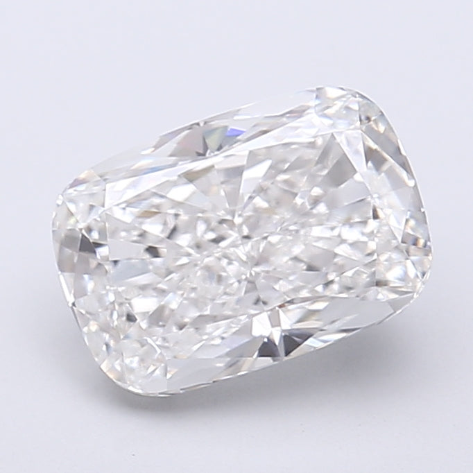 2.35 Carat Cushion Shaped, Very Good Cut, E Color, VVS2 Clarity, IGI Certified Lab Grown Diamond