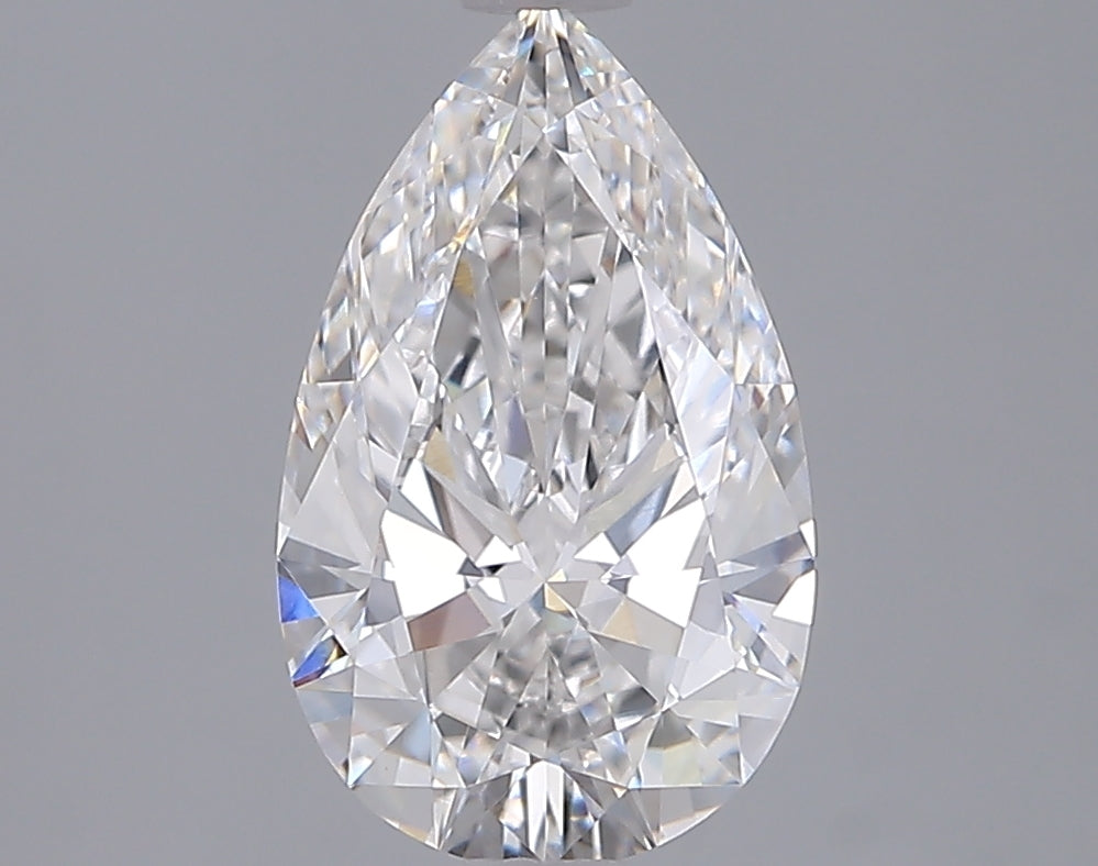 2.05 Carat Pear Shaped, Ideal Cut, E Color, VVS1 Clarity, IGI Certified Lab Grown Diamond