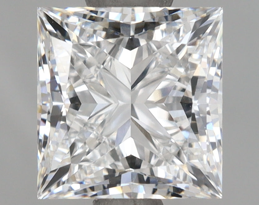 2.08 Carat Princess Shaped, Ideal Cut, D Color, VVS1 Clarity, IGI Certified Lab Grown Diamond
