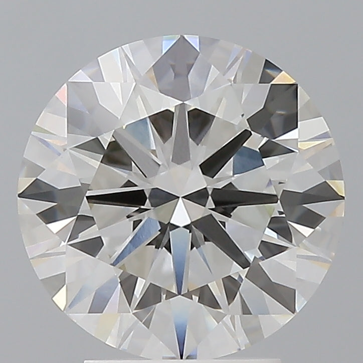 3.60 Carat Round Shaped, Ideal Cut, F Color, VVS2 Clarity, IGI Certified Lab Grown Diamond
