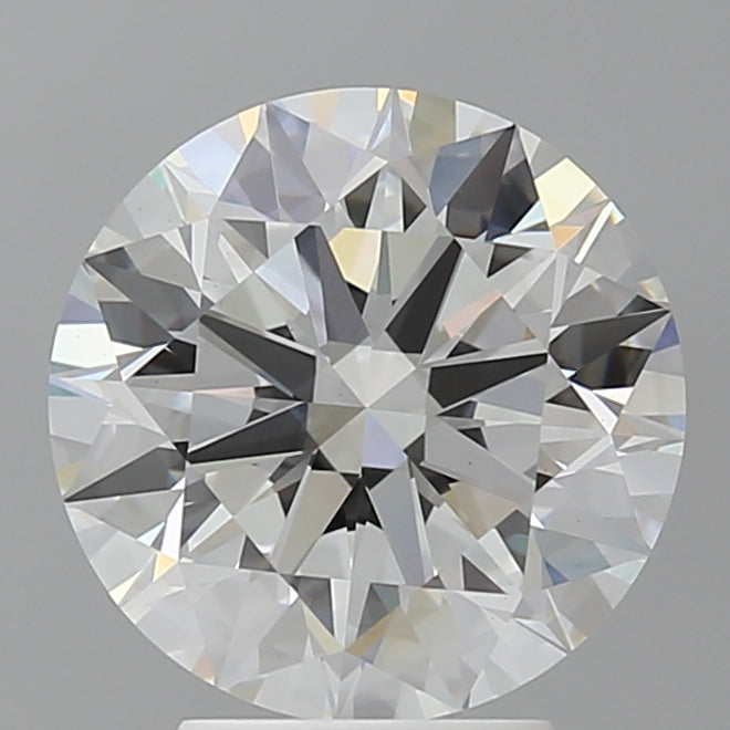 4.05 Carat Round Shaped, Ideal Cut, E Color, VS1 Clarity, IGI Certified Lab Grown Diamond