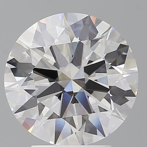 3.51 Carat Round Shaped, Ideal Cut, E Color, VVS2 Clarity, IGI Certified Lab Grown Diamond