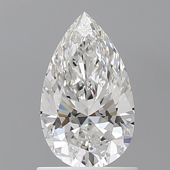 1.06 Carat Pear Shaped, Ideal Cut, E Color, VVS2 Clarity, IGI Certified Lab Grown Diamond