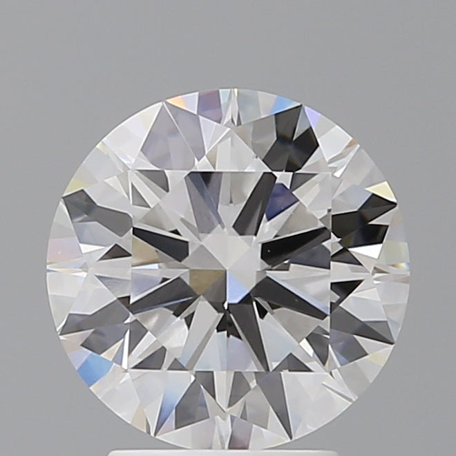 3.06 Carat Round Shaped, Ideal Cut, E Color, VVS2 Clarity, IGI Certified Lab Grown Diamond