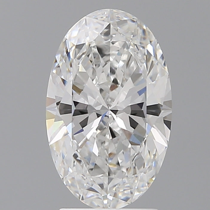 2.60 Carat Oval Shaped, Ideal Cut, E Color, VVS2 Clarity, IGI Certified Lab Grown Diamond