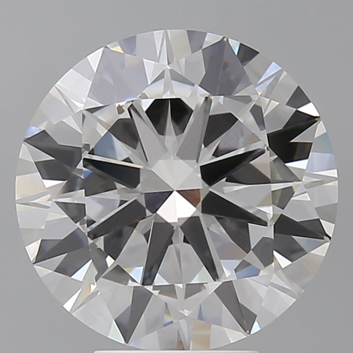 5.53 Carat Round Shaped, Excellent Cut, E Color, VVS2 Clarity, IGI Certified Lab Grown Diamond