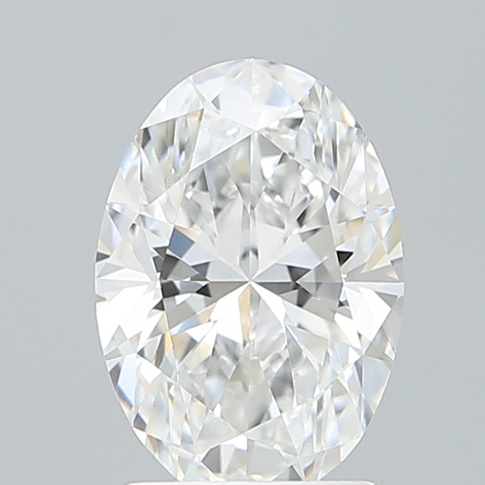 2.07 Carat Oval Shaped, Ideal Cut, D Color, VVS2 Clarity, IGI Certified Lab Grown Diamond