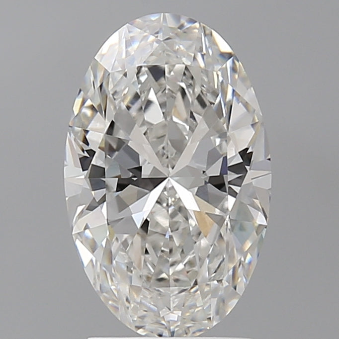 2.55 Carat Oval Shaped, Ideal Cut, E Color, VVS2 Clarity, IGI Certified Lab Grown Diamond
