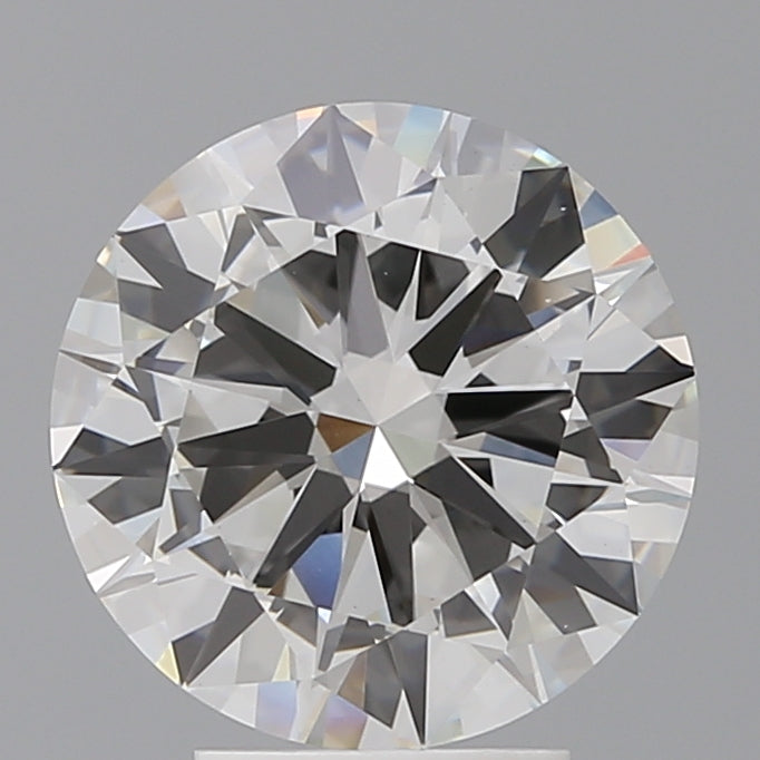 4.02 Carat Round Shaped, Excellent Cut, F Color, VS1 Clarity, IGI Certified Lab Grown Diamond