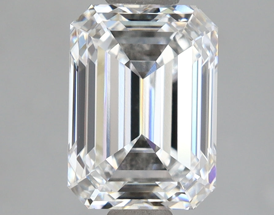 2.19 Carat Emerald Shaped, Ideal Cut, D Color, IF Clarity, IGI Certified Lab Grown Diamond